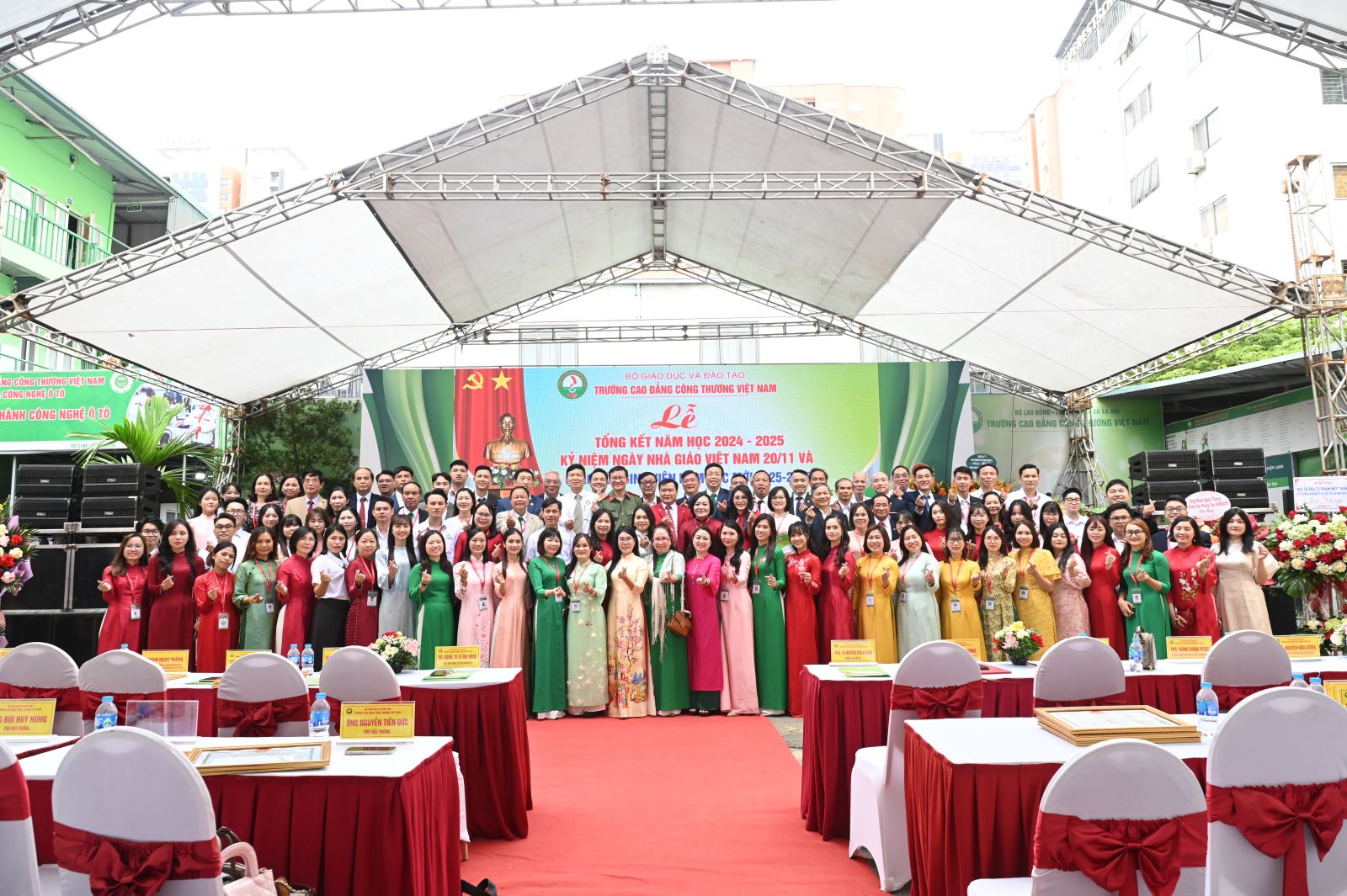 Trường Cao đẳng Công thương Việt Nam tổng kết năm học 2024 - 2025 và phát động phong trào thi đua