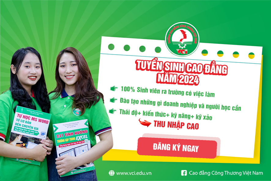 Xét Tuyển Cao Đẳng Chính Quy 2024