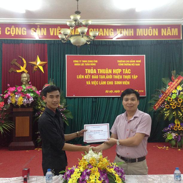 Ký Kết Hợp Tác Với  Công Ty TNHH Nguồn Cung Ứng Nhân Lực Tuấn Hùng