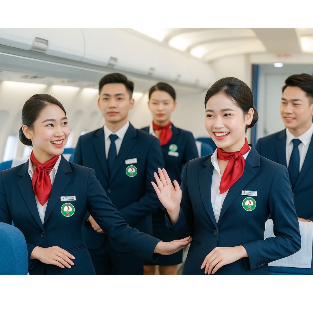 Ngành Tiếp Viên Hàng Không Có Khó Không? Học Gì & Cơ Hội Nghề Nghiệp