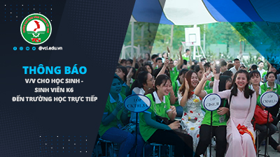 Thông Báo Về Việc Cho Học Sinh, Sinh Viên Khoá 6 Đến Trường Học Tập Trực Tiếp