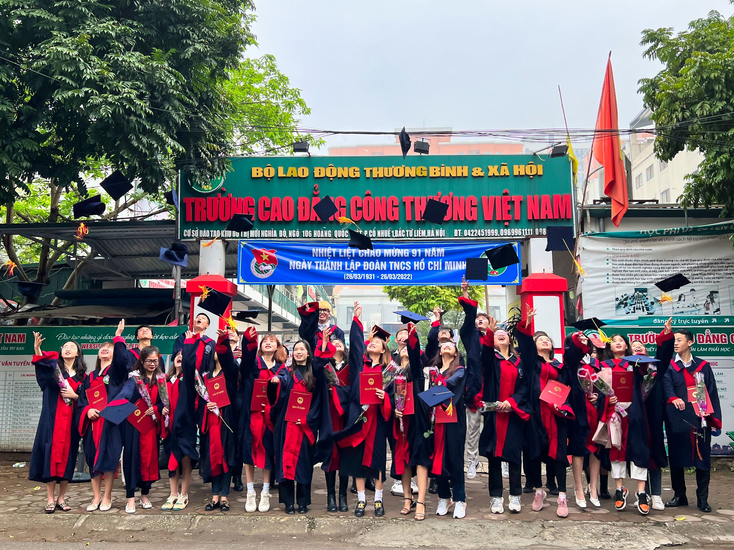 Thông Báo: Thời gian trả bằng tốt nghiệp trình độ trung cấp, cao đẳng năm 2023