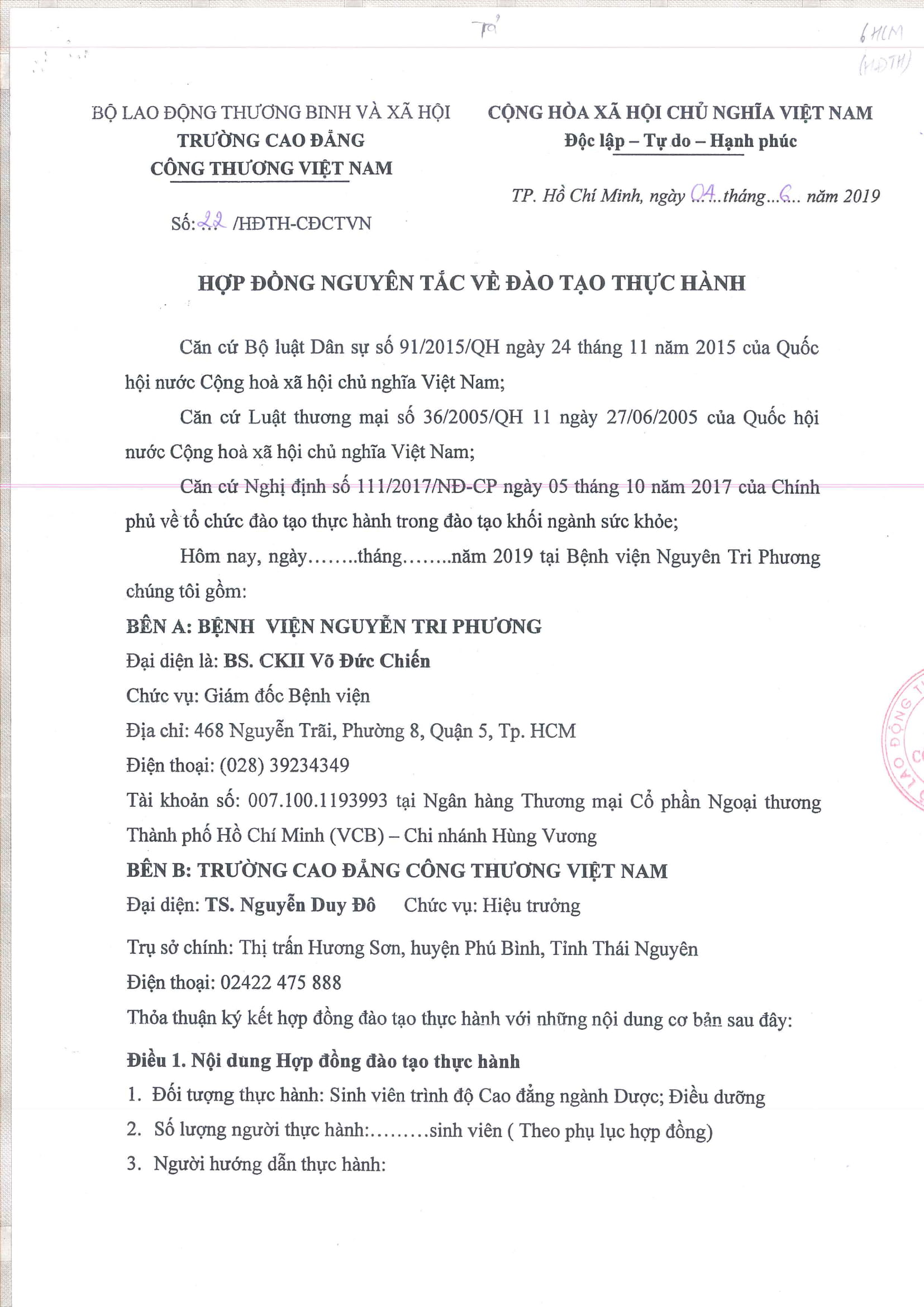 Bệnh Viện Nguyễn Tri Phương